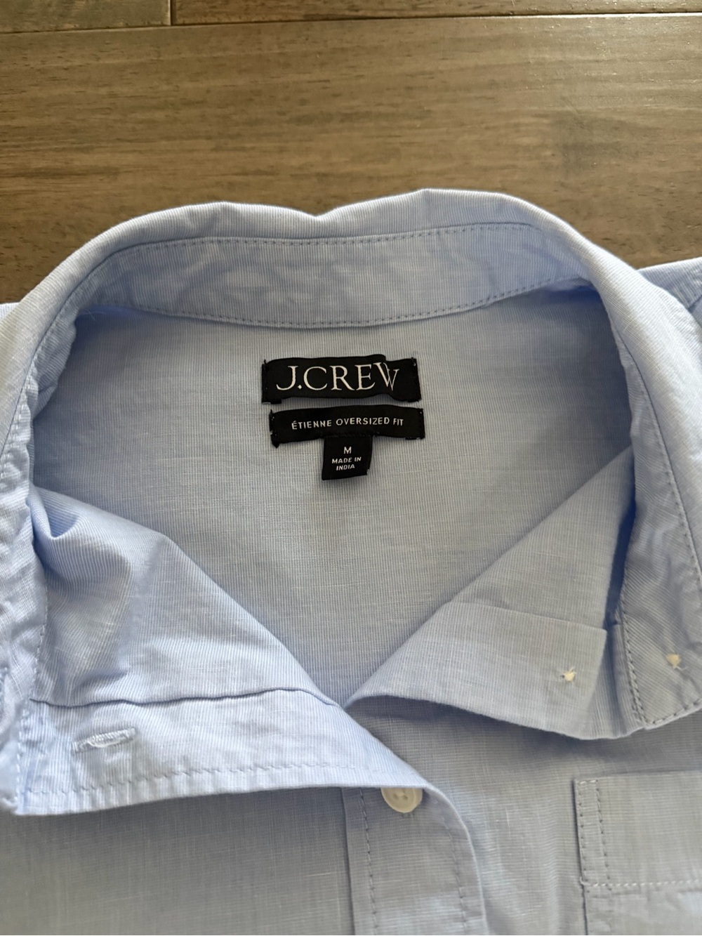 J. Crew Light Blue women’s Button-Down Oxford shirt - Picture 2 of 5
